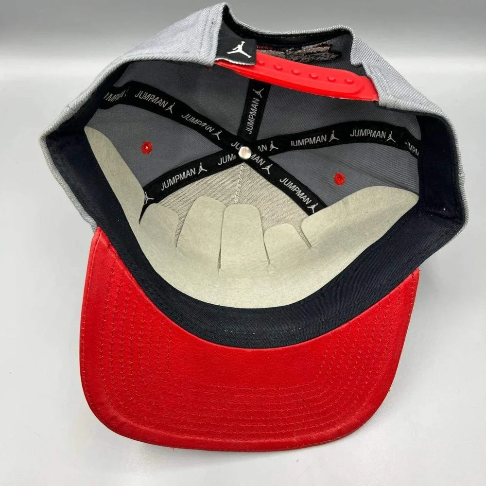 Air Jordan Hat Men Gray‎ Red Sundae League 23 Flavors Jumpman Snap Back Cap